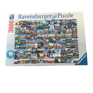 Ravensburger Puzzle 3000 Pc 99 Places of Europe Theme 121 cm x 80 cm UNVERIFIED‎